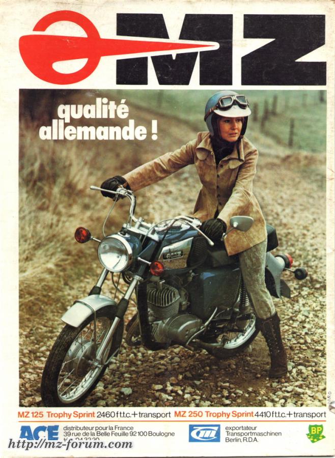 1974 - Trophy Sprint - Moto Revue - Frankreich